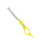 Feather Бритва для стрижки Styling Razor S коротная ручка модель SRS-Y (Yellow) фото