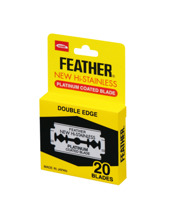 Feather Лезвия двустор.Классич. бритвы 81-S2 (2 диспенсера в коробке)