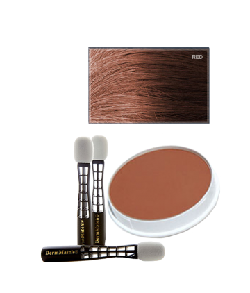 DermMatch пудра прессованная махагоновый 40 гр