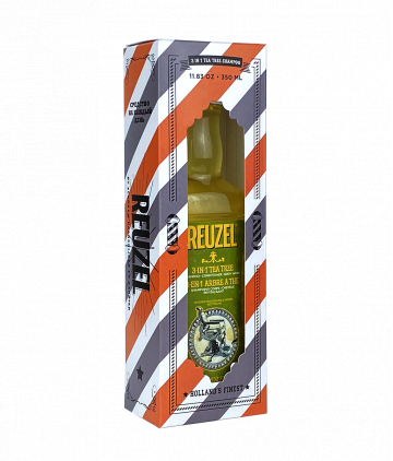 Шампунь 3 в 1 с маслом чайного дерева для мужчин в подарочной упаковке