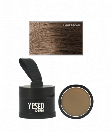 YpsedDerm Пудра-камуфляж для волос Light brown/светло-коричневый 4г