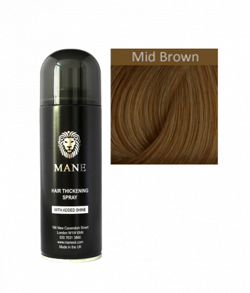 Mane спрей для волос средне-коричневый