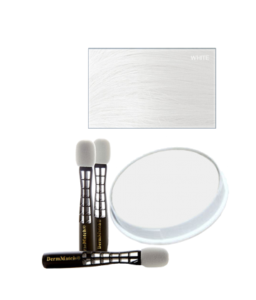 DermMatch пудра прессованная белый 40 гр