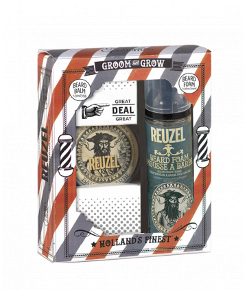 Рузел Groom&Grow 1шт бальзам для бороды 35 гр + пена/бороды 70 мл