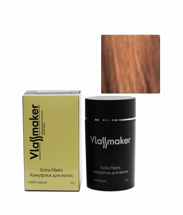 Камуфляж для волос VLASSMAKER 22 гр Auburn рыжий