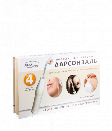 BT-118 Дарсонваль для лица, тела и волос с 4 мя насадками