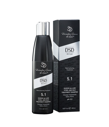 5.1.Simone восстанавливающий шампунь Сталь и Шелк Dixidox DeLuxe 200мл